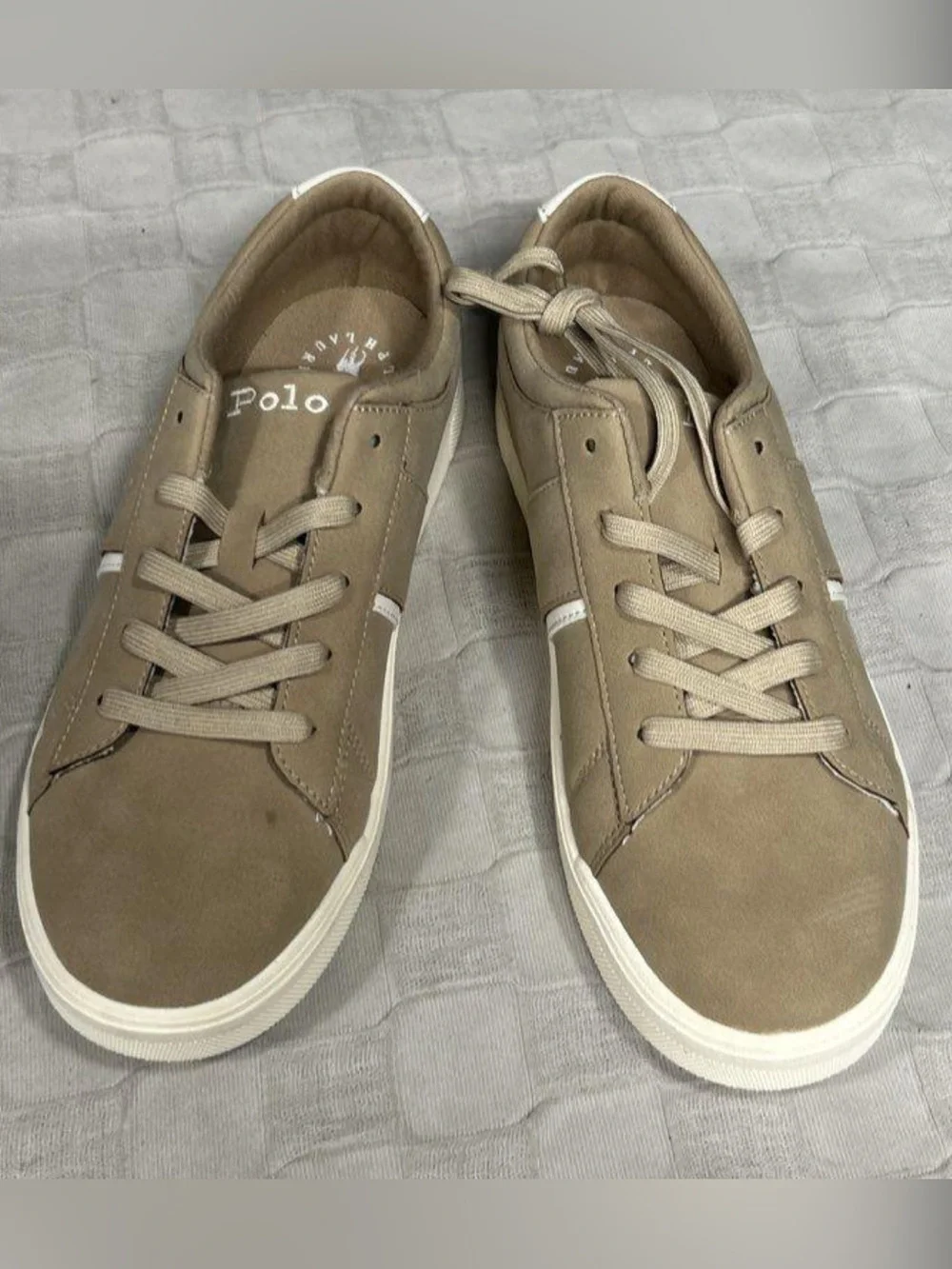 Polo by Ralph Lauren Men's Tan Boat Shoes